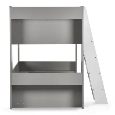 Parsec Bunk Bed Taupe And White
