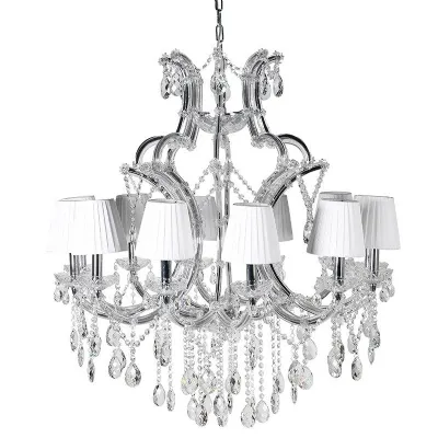 Large Crystal Chandelier
