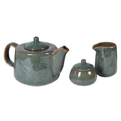 Obsidian Tea Set