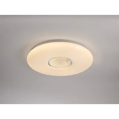 New Era Ceiling, 1 x 24W LED, CCT Switchable 3000 4000 6000K, 2032lm, Opal White, 3yrs Warranty