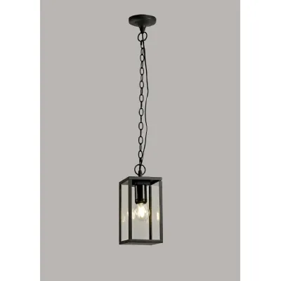 Hounslow Pendant, 1 x E27, IP54, Graphite Black, 2yrs Warranty