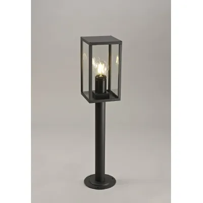 Hounslow Short Post, 1 x E27, IP54, Graphite Black, 2yrs Warranty