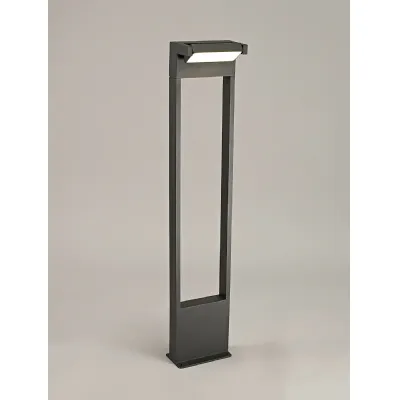 Halstead Tall Post, 1 x 10W LED, 3000K, 720lm, IP54, Graphite Black, 3yrs Warranty