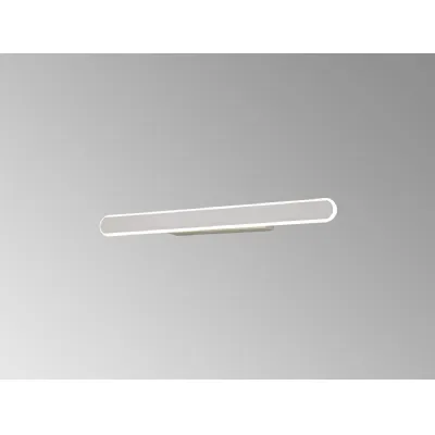 Horley Wall Lamp, 1 x 24W LED, 4000K, 1000lm, Sand White, 3yrs Warranty