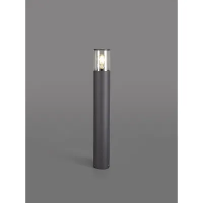 Ruislip 65cm Post Lamp 1 x E27, IP54, Anthracite Clear, 2yrs Warranty