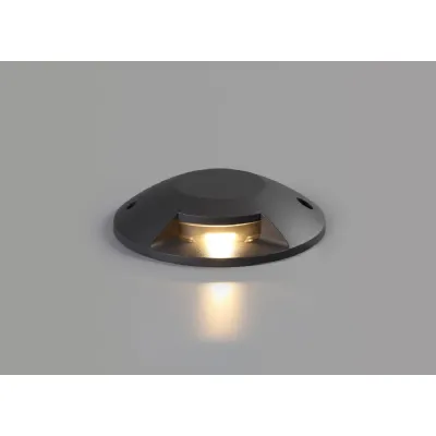 Fleet, Above Ground (NO DIGGING REQUIRED) Driveover 1 Light, 1 x 6W LED, 3000K, 165lm, IP67, IK10, Anthracite, 3yrs Warranty