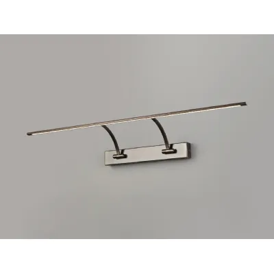 Horam Large 2 Arm Wall Lamp Picture Light, 1 x 16W LED, 3000K, 1200lm, Bronze, 3yrs Warranty