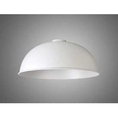 Knightsbridge Dome 35cm Lampshade, White