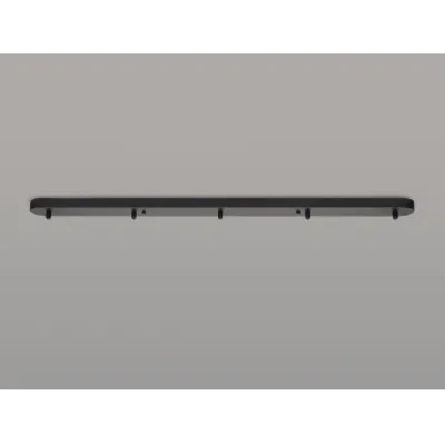 Knightsbridge 5 Hole 1000mm Black Canopy Kit
