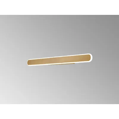 Horley Wall Lamp, 1 x 24W LED, 3000K, 1000lm, Sand Gold, 3yrs Warranty