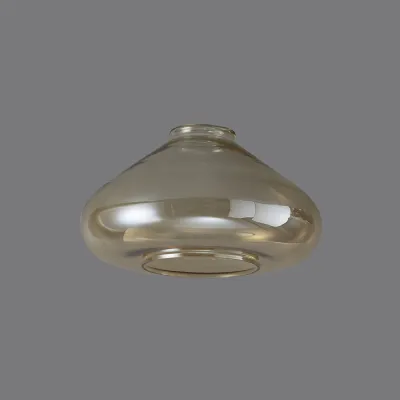 Copthorne Wide Amber Glass (B),