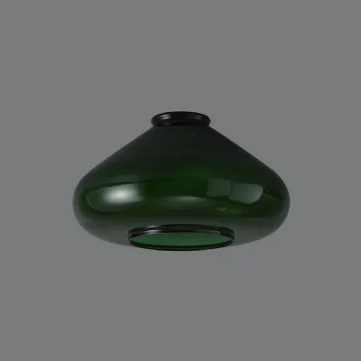 Copthorne Wide Bottle Green Glass (B),