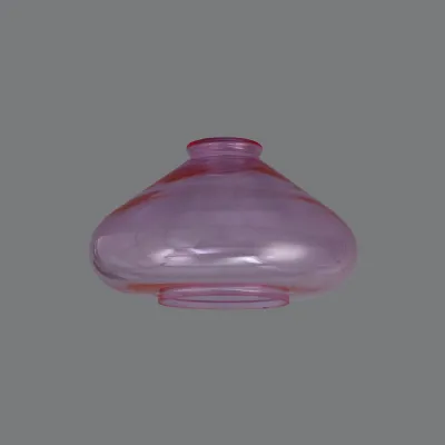 Copthorne Wide Pink Glass (B),