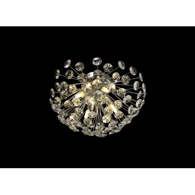 Camden Wall Ceiling 4 Light G9 Polished Chrome Crystal