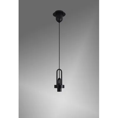 Epsom Suspension Kit, 1 x E27, Matt Black