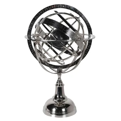 Nickel Globe Armillary