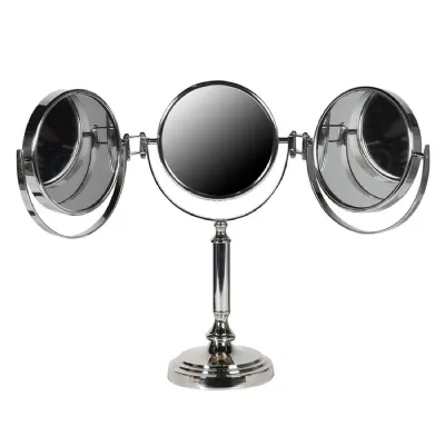 Nickle Adjustable Vanity Mirror