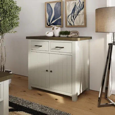 Purbeck Truffle 2 Door 2 Drawer Small Sideboard
