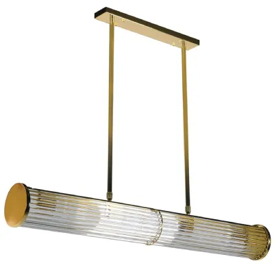 Gold Bar Ceiling Light