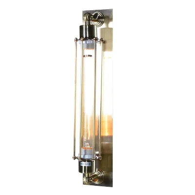 Antiq Brass Wall Sconce With Bulb