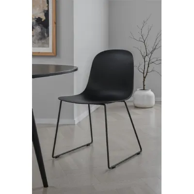 Pico Dining Chair Black (4pcs)