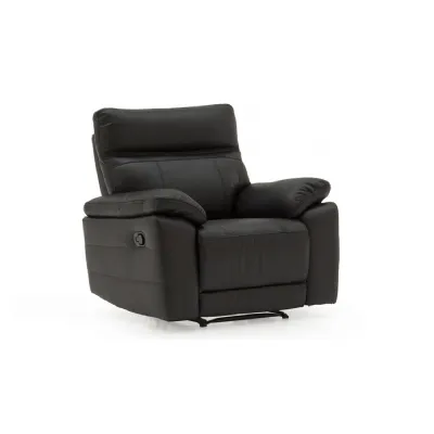 1 Seater Recliner Black
