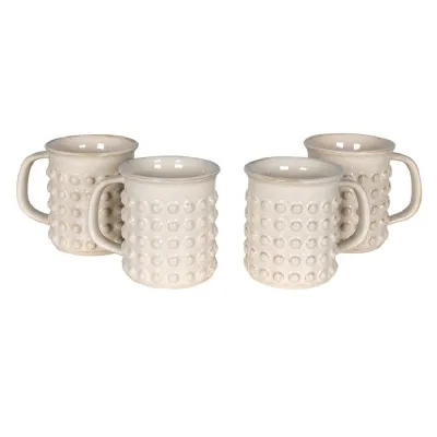 Set of 4 Kissamos Bobble Mugs