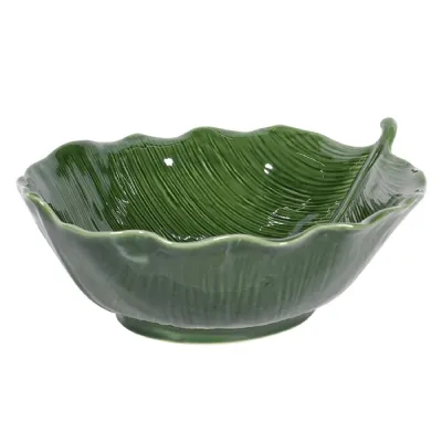 Green Beech Leaf Bowl