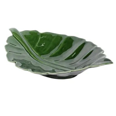 Green Beech Leaf Plate