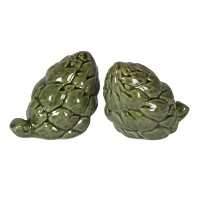 Artichoke Salt and Pepper Pots Set