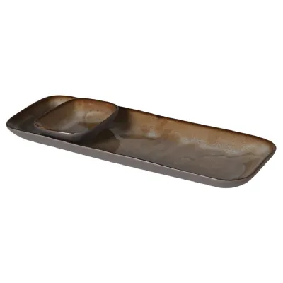 Takiya Dip Bowl and Tray