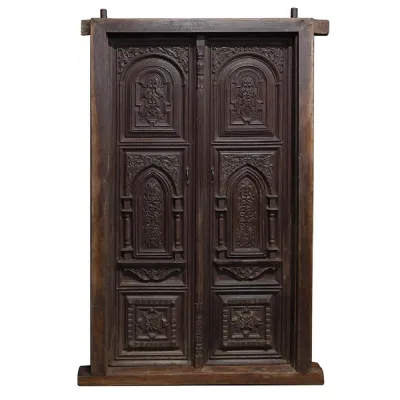 Carved Wooden Door