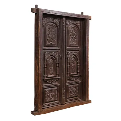 Carved Wooden Door