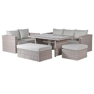 5 Piece Windsor Outdoor Rattan Seating Set