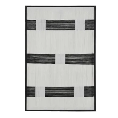 Black and White Woven Picture