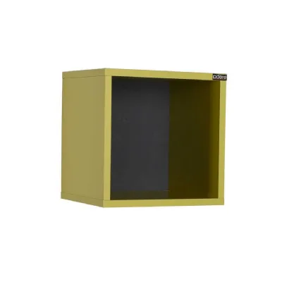 Adore Cube Wall Mounted Shelf Bedside Table Pear Green