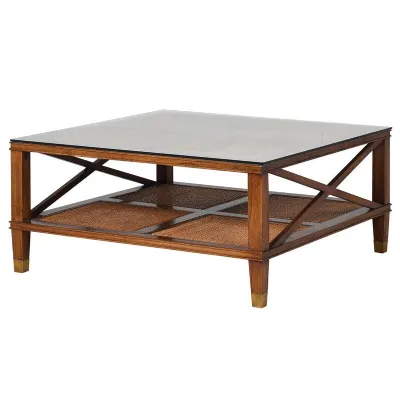 Coffee Table With Glass Top