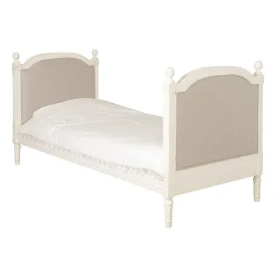 Shabby Chic Childs 3ft Single Bed Linen Uphostered