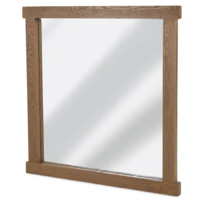 Rough Sawn Oak Mirror