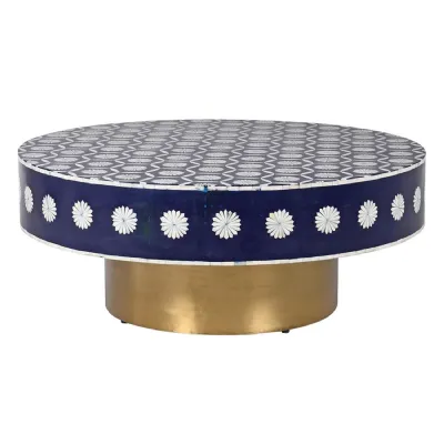 Jaal Bone Inlay Coffee Table
