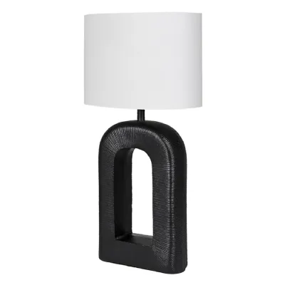 Cleo Table Lamp with Linen Shade