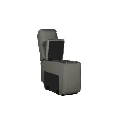 Russo Console Sectional (with usb charger) Ash