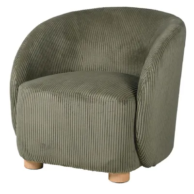Lincoln Corduroy Accent Chair