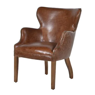 Brown Leather Chair