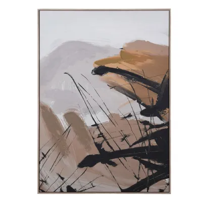 Abstract Brush Stroke Canvas