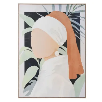 Modern Girl with Pearl Earring Picture