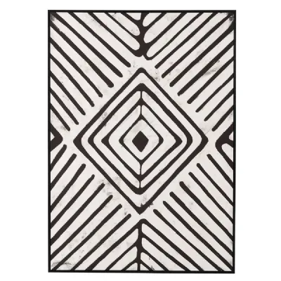 Black And White Abstract Tribal Picture