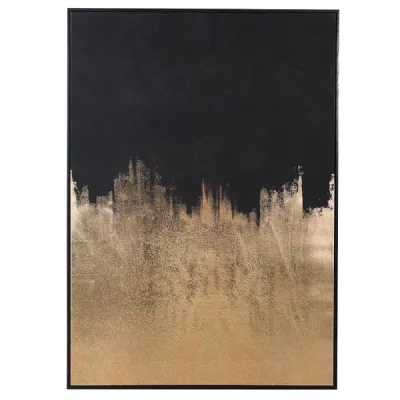 Sand To Night Sky Abstract Canvas