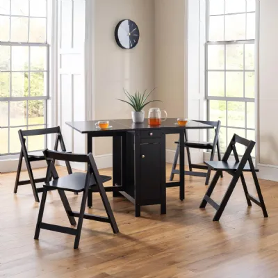 Savoy Dining Set Black