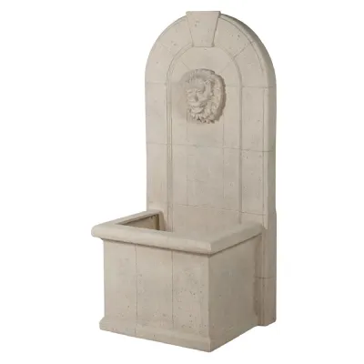 Lion Head Roman Stone Fountain